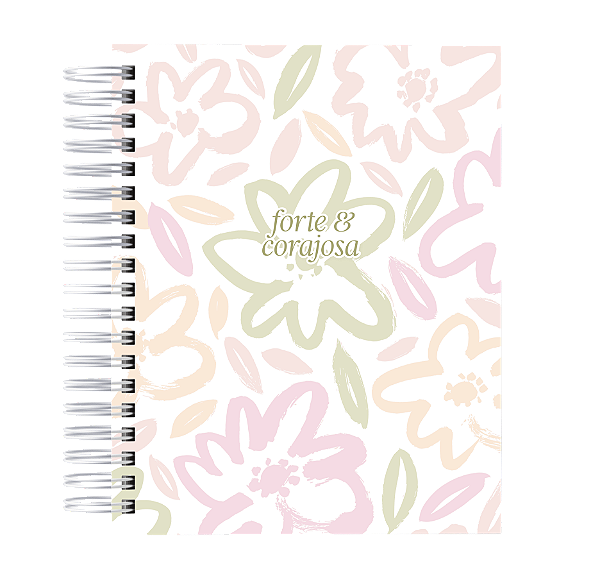 Agenda Cristã: Forte e Corajosa - Cores
