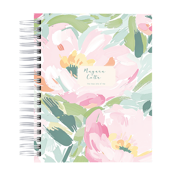 Planner: Floral Abstrato - Rosa