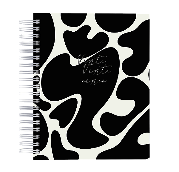 Caderno Pautado: Moderno Preto