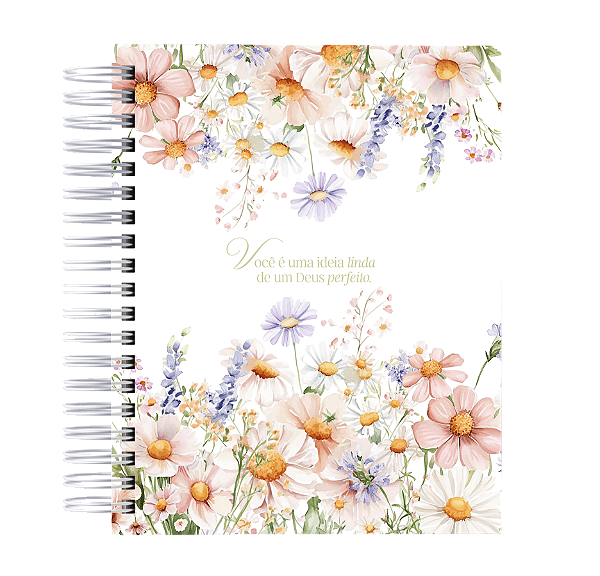 Caderno com Versículos: Você é uma Ideia Linda