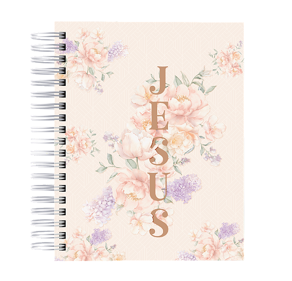 Caderno com Versículos: Jesus