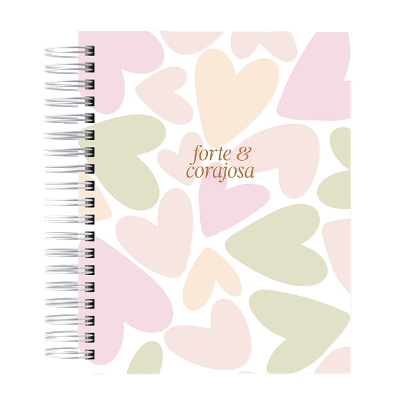 Planner Devocional: Forte e Corajosa - Coração