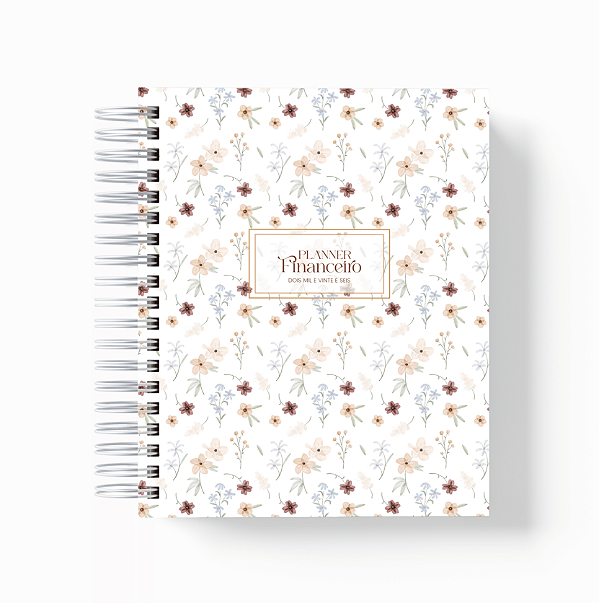 Planner Financeiro - Floral