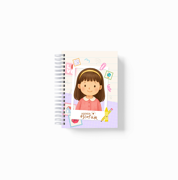 Agenda Escolar - Menina 01