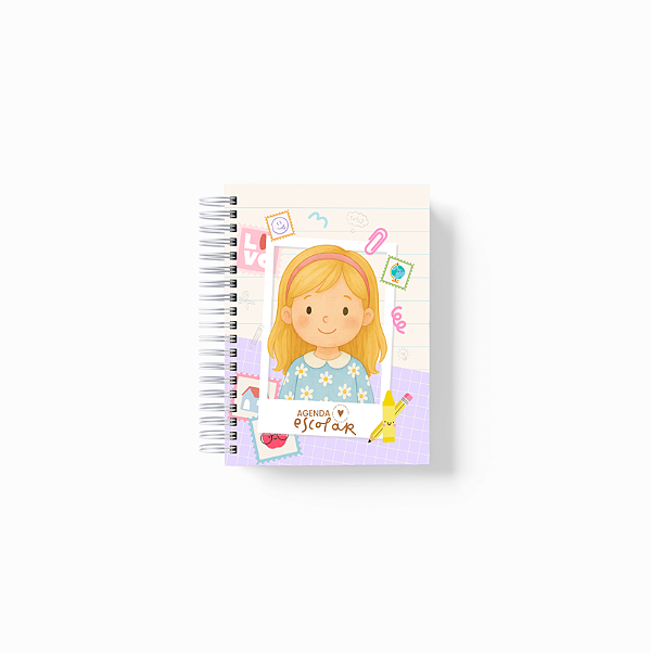 Agenda Escolar - Menina 02