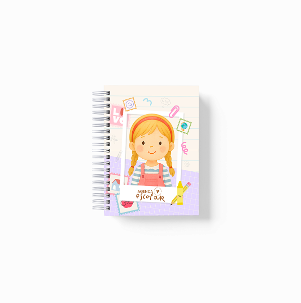Agenda Escolar - Menina 06