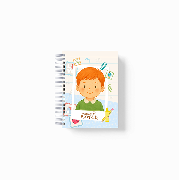 Agenda Escolar - Menino 03