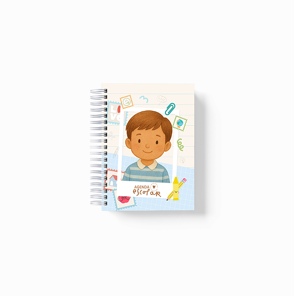Agenda Escolar - Menino 05