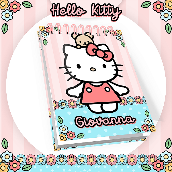 Bloco de Anotações - Hello Kitty