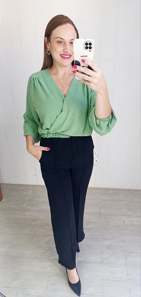 Blusa Duna manga Longa