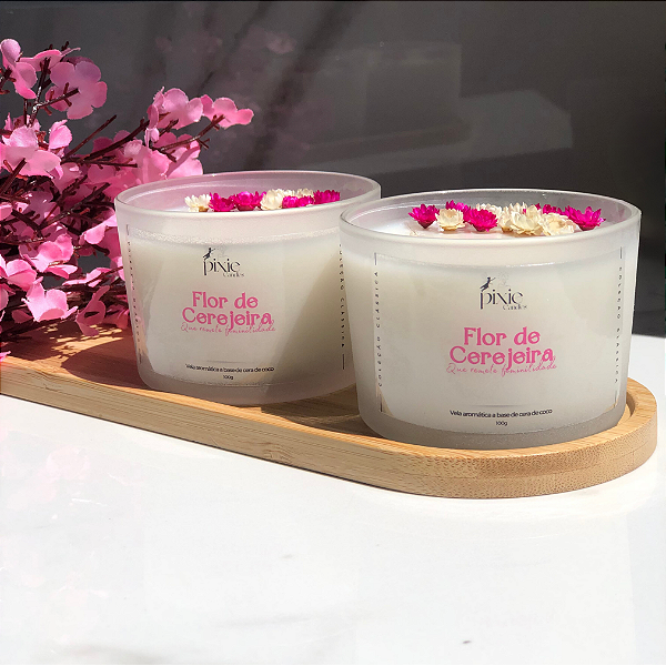 Vela Aromática - Flor de Cerejeira