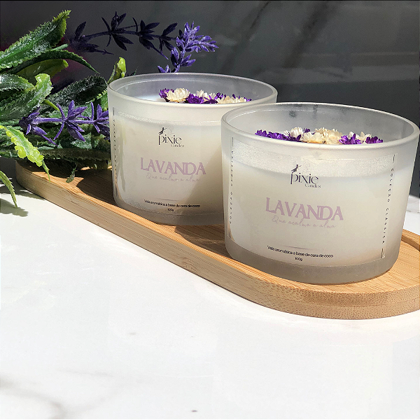 Vela Aromática - Lavanda