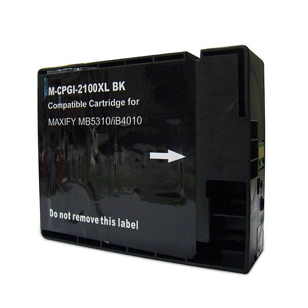 CARTUCHO DE TINTA COMPATÍVEL COM CANON PGI2100XL PRETO NEUTRO 80ML