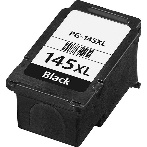 CARTUCHO DE TINTA COMPATÍVEL COM CANON PG145XL PRETO MICROJET 10ML