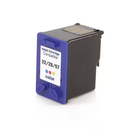 CARTUCHO DE TINTA COMPATÍVEL COM HP 22 28 57 COLORIDO MICROJET 14ML