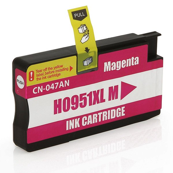 CARTUCHO DE TINTA COMPATÍVEL COM HP 951XL M MAGENTA NEUTRO 20ML