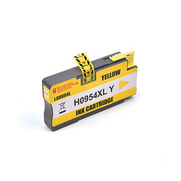 CARTUCHO DE TINTA COMPATÍVEL COM HP H0954XL Y AMARELO NEUTRO 25ML