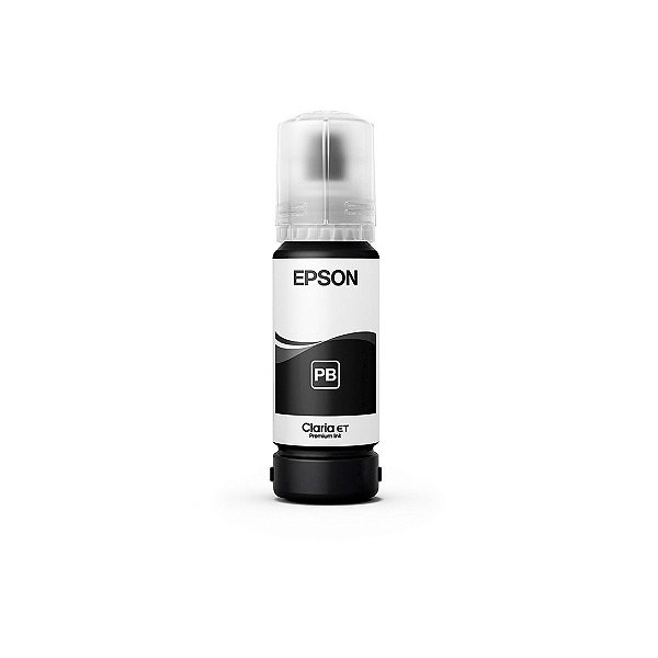 REFIL DE TINTA ORIGINAL EPSON T555BK PIGMENTADA PRETO 70ML