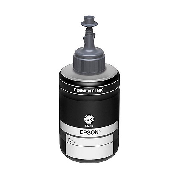 REFIL DE TINTA ORIGINAL EPSON T774BK PIGMENTADA PRETO 140ML