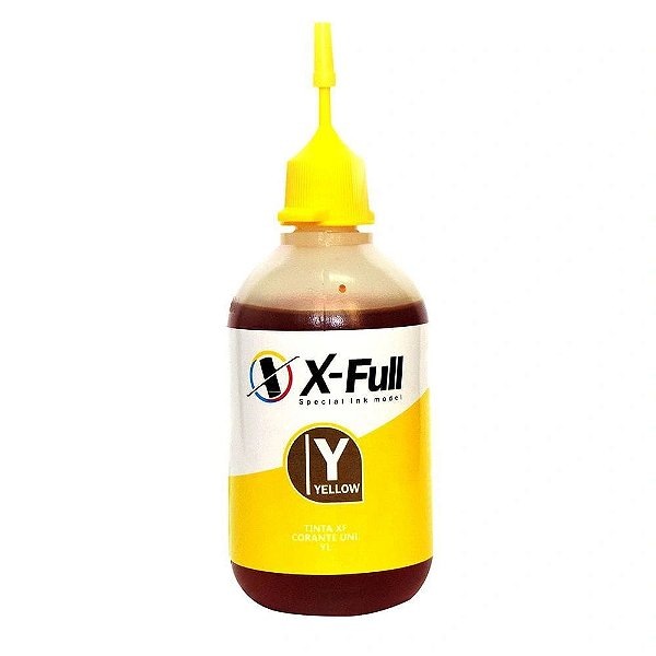 REFIL DE TINTA UNIVERSAL CORANTE AMARELO X-FULL 100ML