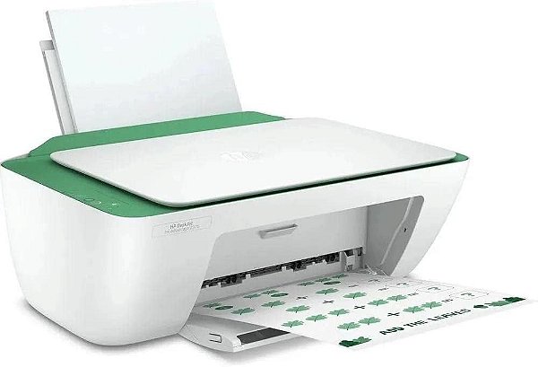 IMPRESSORA MULTIFUNCIONAL HP DESKJET INK ADVANTAGE 2376 USB 2.0 SCANNER COLORIDA BIVOLT BRANCO/VERDE