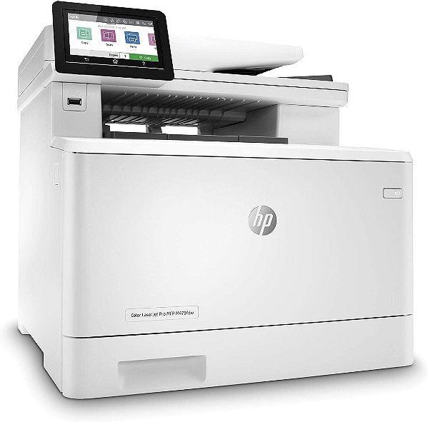 IMPRESSORA MULTIFUNCIONAL HP LASERJET PRO MFP M479FDW COLORIDA WI-FI/BLUETOOTH/ETHERNET 110V BRANCA