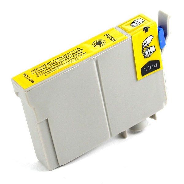 CARTUCHO DE TINTA COMPATÍVEL COM EPSON T0824 Y AMARELO NEUTRO 12ML