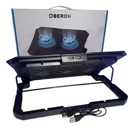 SUPORTE PARA NOTEBOOK 15,6 COM 2 FANS OBERON SP242