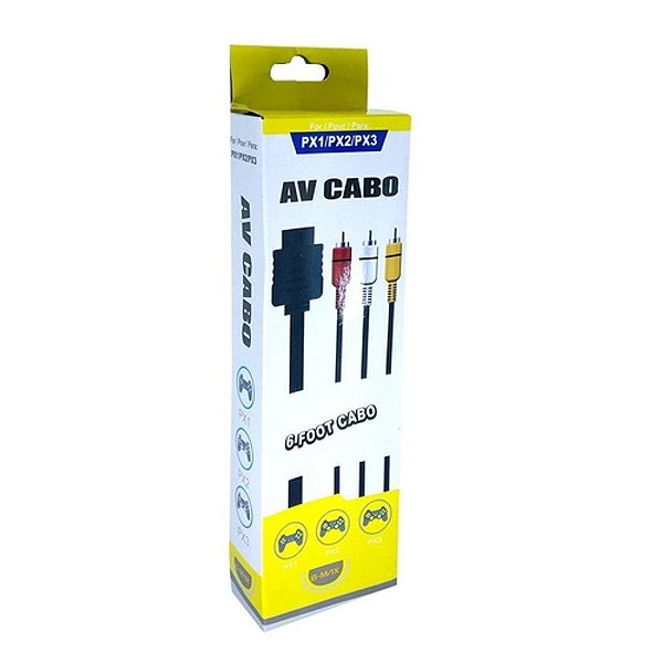 CABO AV PARA PS1/PS2/PS3 B-MAX BM-233