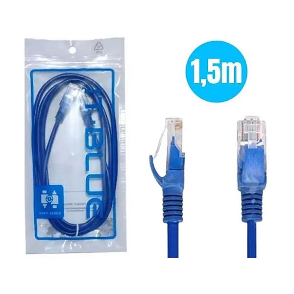 CABO DE REDE RJ45 1,5M IT-BLUE LE-301