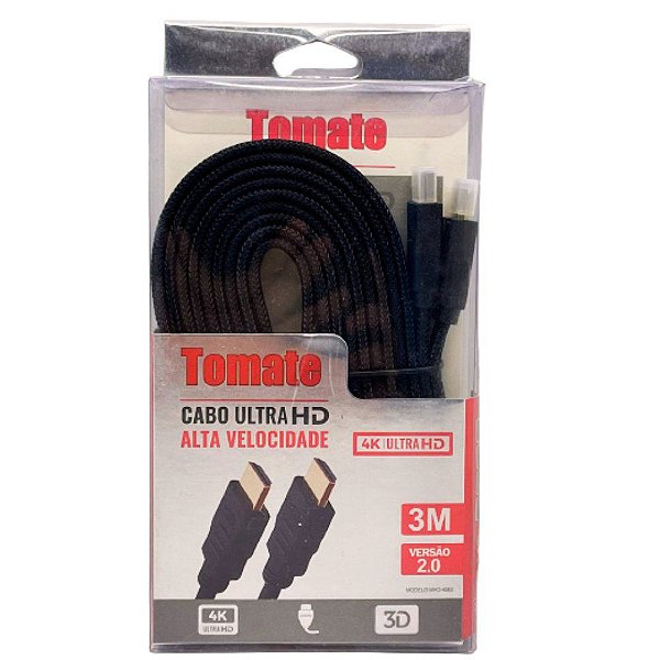 CABO HDMI 4K 3M TOMATE MHD-4003