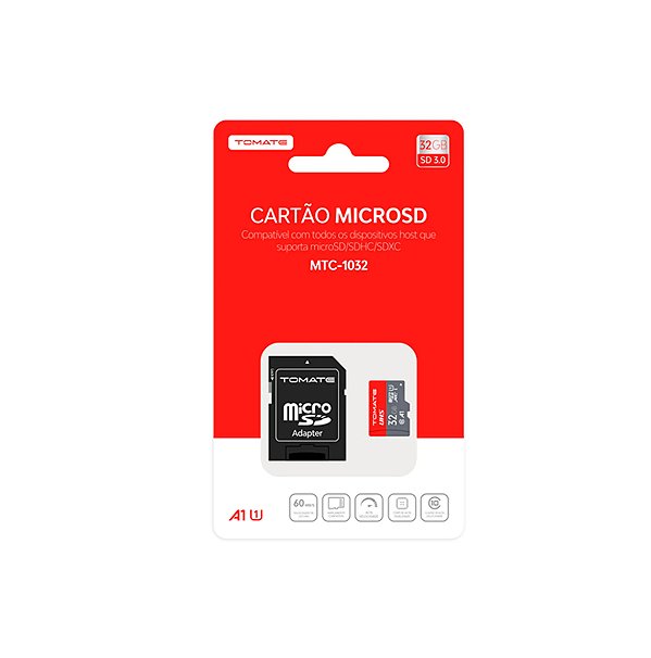 CARTÃO DE MEMÓRIA 32GB UHS TOMATE MTC-1032