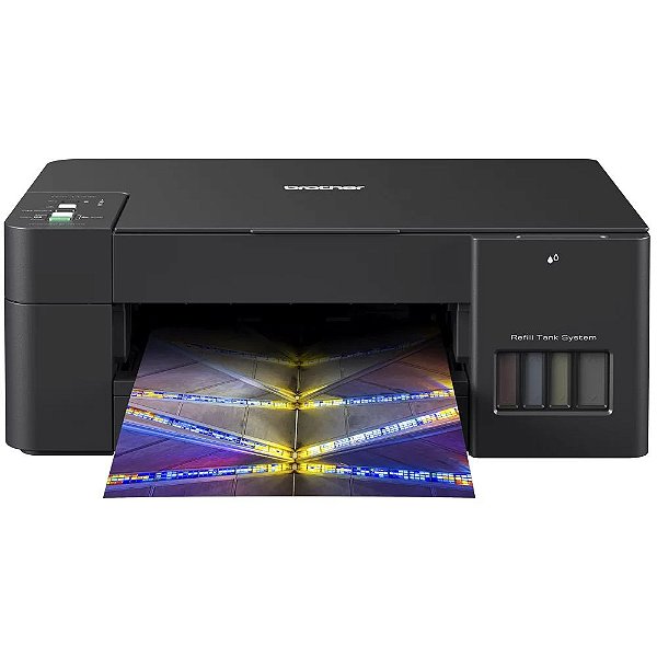 IMPRESSORA MULTIFUNCIONAL BROTHER TANQUE DE TINTA COLORIDO DCP T420W-V 110V PRETO