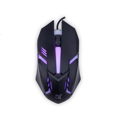 MOUSE COM FIO USB GEEK LED 1000DPI 3 BOTOÕES MAXPRINT 60000083 PRETO