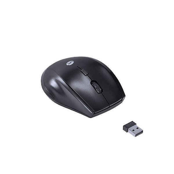 MOUSE WIRELESS VINIK DM110 ERGO 2.4GHZ 1200DPI PRETO
