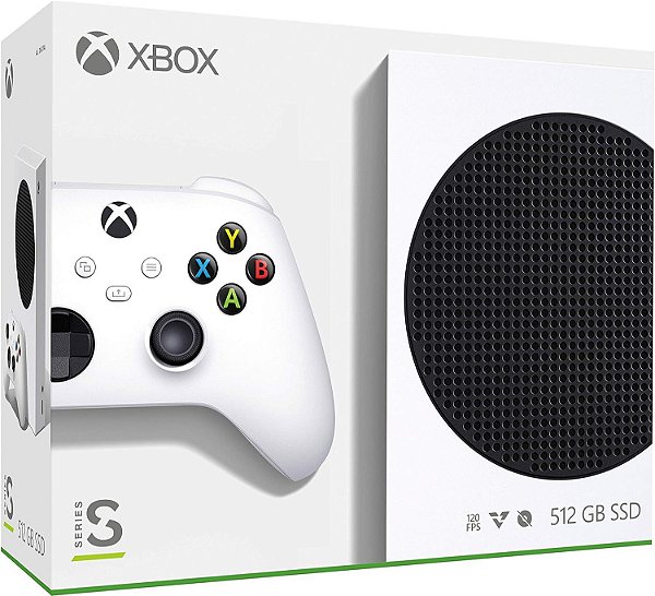 CONSOLE MICROSOFT XBOX SERIES S 512GB SSD ALL DIGITAL 2V BRANCO