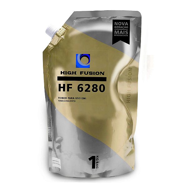 REFIL DE PÓ PARA TONER COMPATÍVEL COM BROTHER 1060 2340 3470 HIGH FUSION 6280 1KG