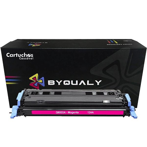 TONER COMPATÍVEL COM HP Q6003A MAGENTA BYQUALY 2K