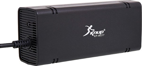 CARREGADOR PARA X-360 KNUP MODELO KP-W017 PRETO