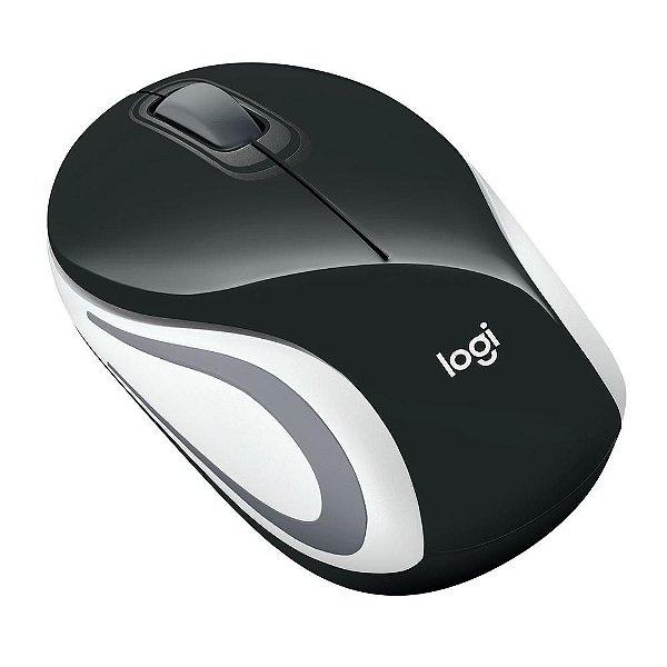 MOUSE SEM FIO MINI LOGITECH M187 PRETO