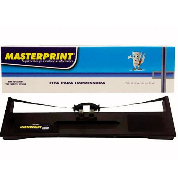 FITA MATRICIAL COMPATÍVEL COM EPSON FX 590 890 13MMx12MM MASTERPRINT PRETO