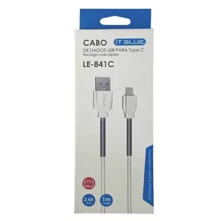 CABO USB TIPO C CxC 2M IT BLUE LE-847-2