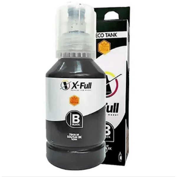 REFIL DE TINTA COMPATÍVEL COM EPSON 534 504 PEGMENTADA PRETO X-FULL 127ML