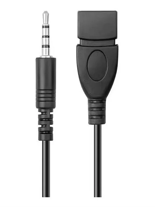 CABO USB FÊMEA E P2 MACHO IMPORTADO PRETO