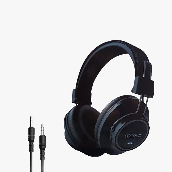HEADSET SEM FIO A'GOLD GB11 PRETO