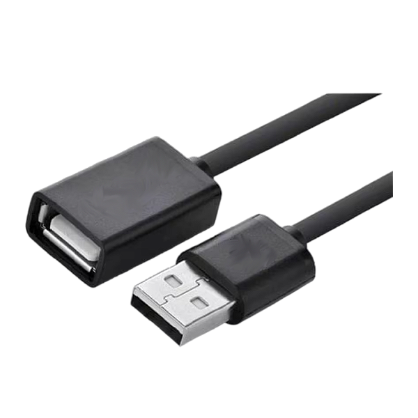 CABO EXTENSOR USB 2.0 AM/AF 3M 3208 EXBOM PRETO