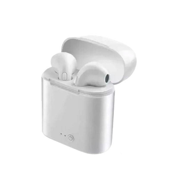 FONE DE OUVIDO BLUETOOTH COM CASE CARREGADOR FN19 A'GOLD BRANCO