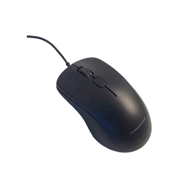 MOUSE OFFICE COM FIO CM16 CHINAMATE PRETO