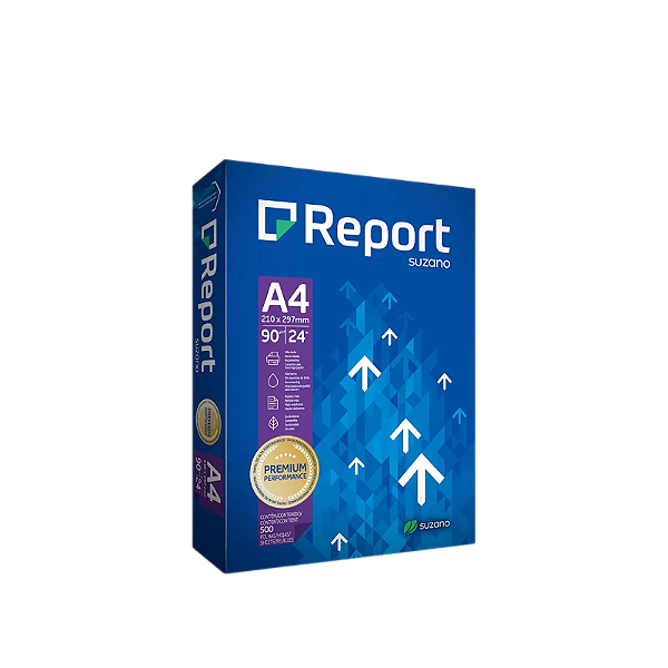PAPEL SULFITE A4 90G REPORT 500 FOLHAS