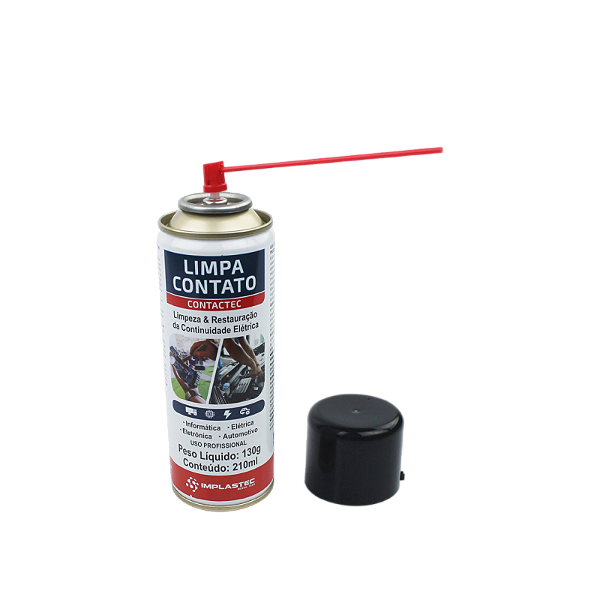Limpa Contato Spray 130g Implastec 210ml
